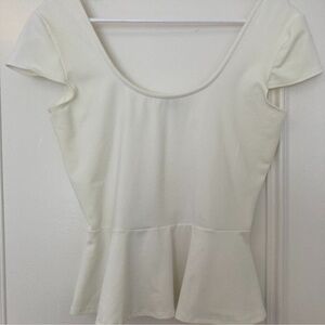 Bebe Peplum Blouse